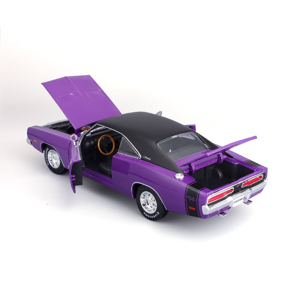 Maisto 1/18 SE 1969 Dodge Charger - Purple
