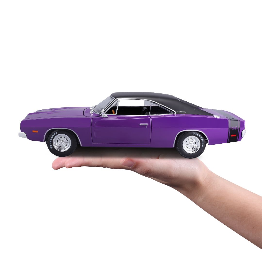 Maisto 1/18 SE 1969 Dodge Charger - Purple