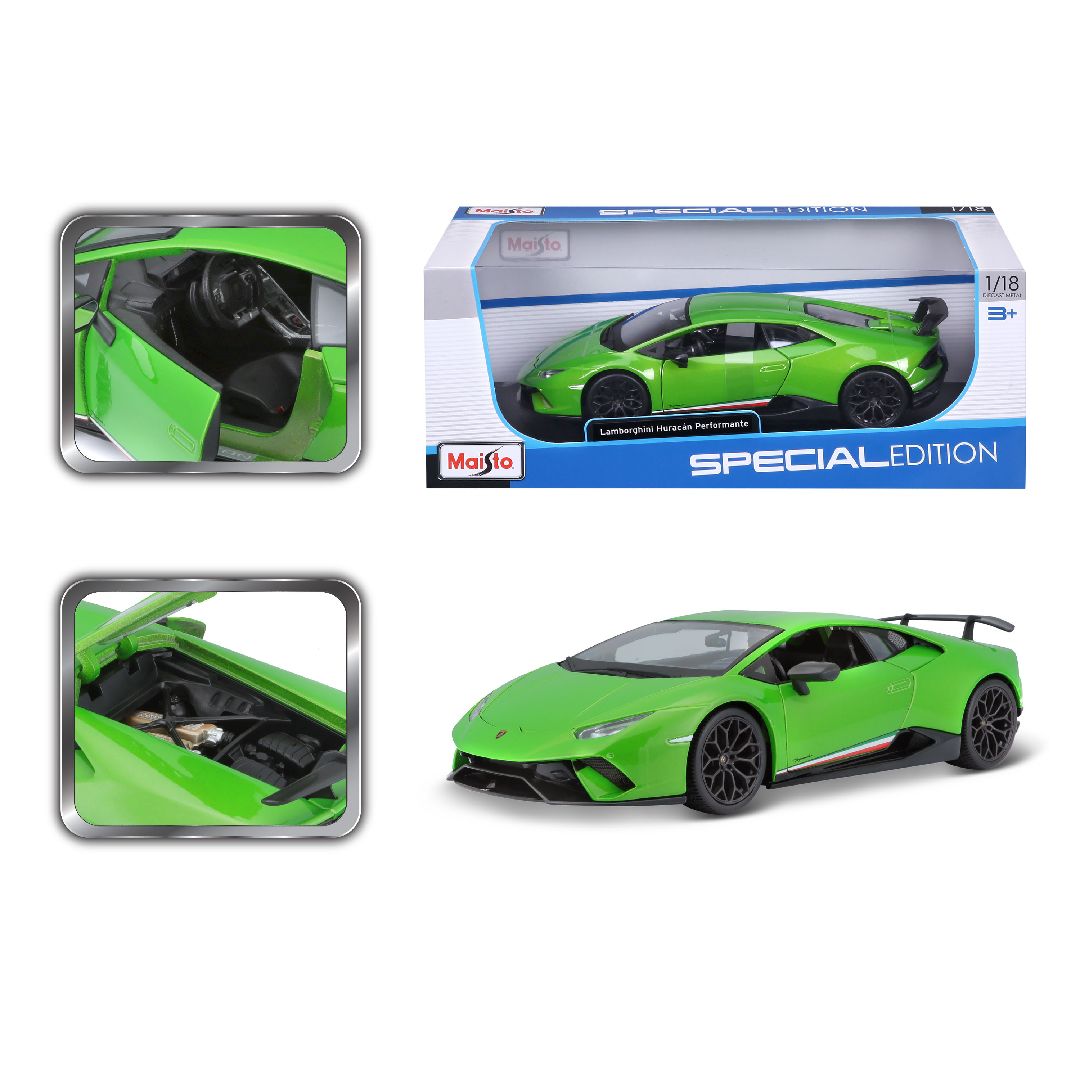 Maisto 1/18 SE 2017 Lamborghini Huracan Performante - Green
