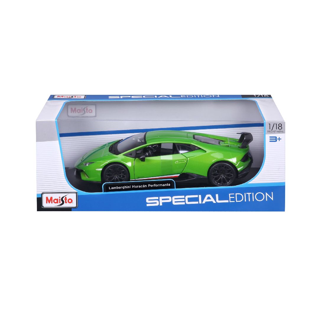 Maisto 1/18 SE 2017 Lamborghini Huracan Performante - Green