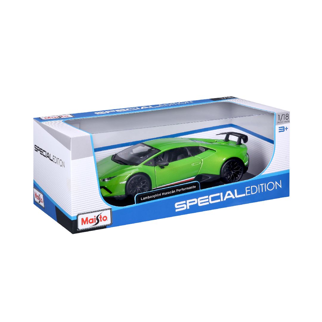Maisto 1/18 SE 2017 Lamborghini Huracan Performante - Green