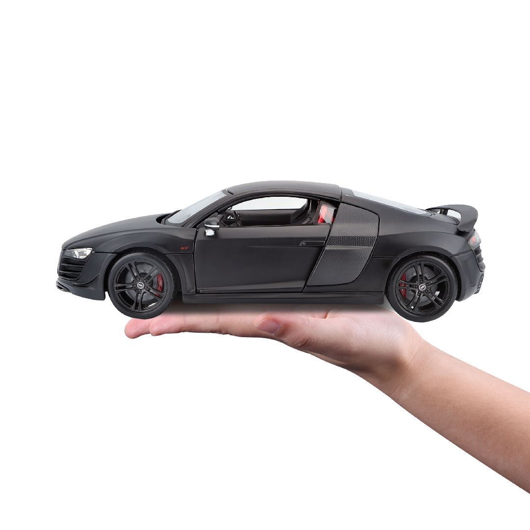 Maisto 1/18 SE 2011 Audi R8 GT - Stealth Black
