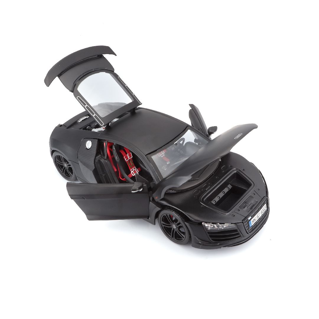 Maisto 1/18 SE 2011 Audi R8 GT - Stealth Black