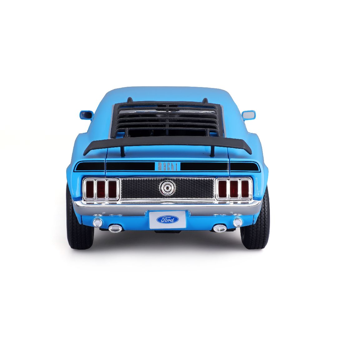 Maisto 1/18 SE 1970 Ford Mustang Mach 1 - Blue