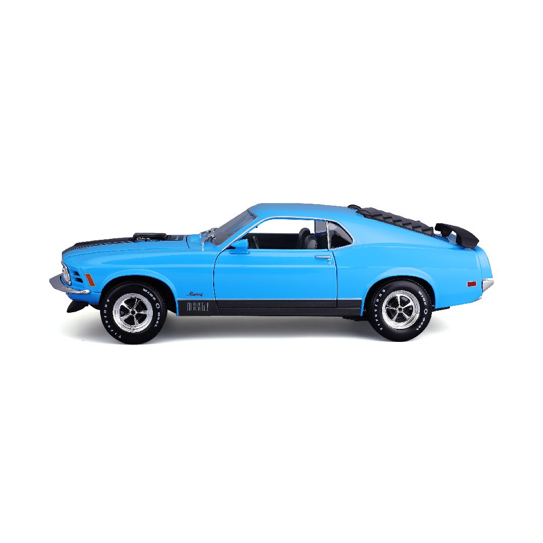 Maisto 1/18 SE 1970 Ford Mustang Mach 1 - Blue