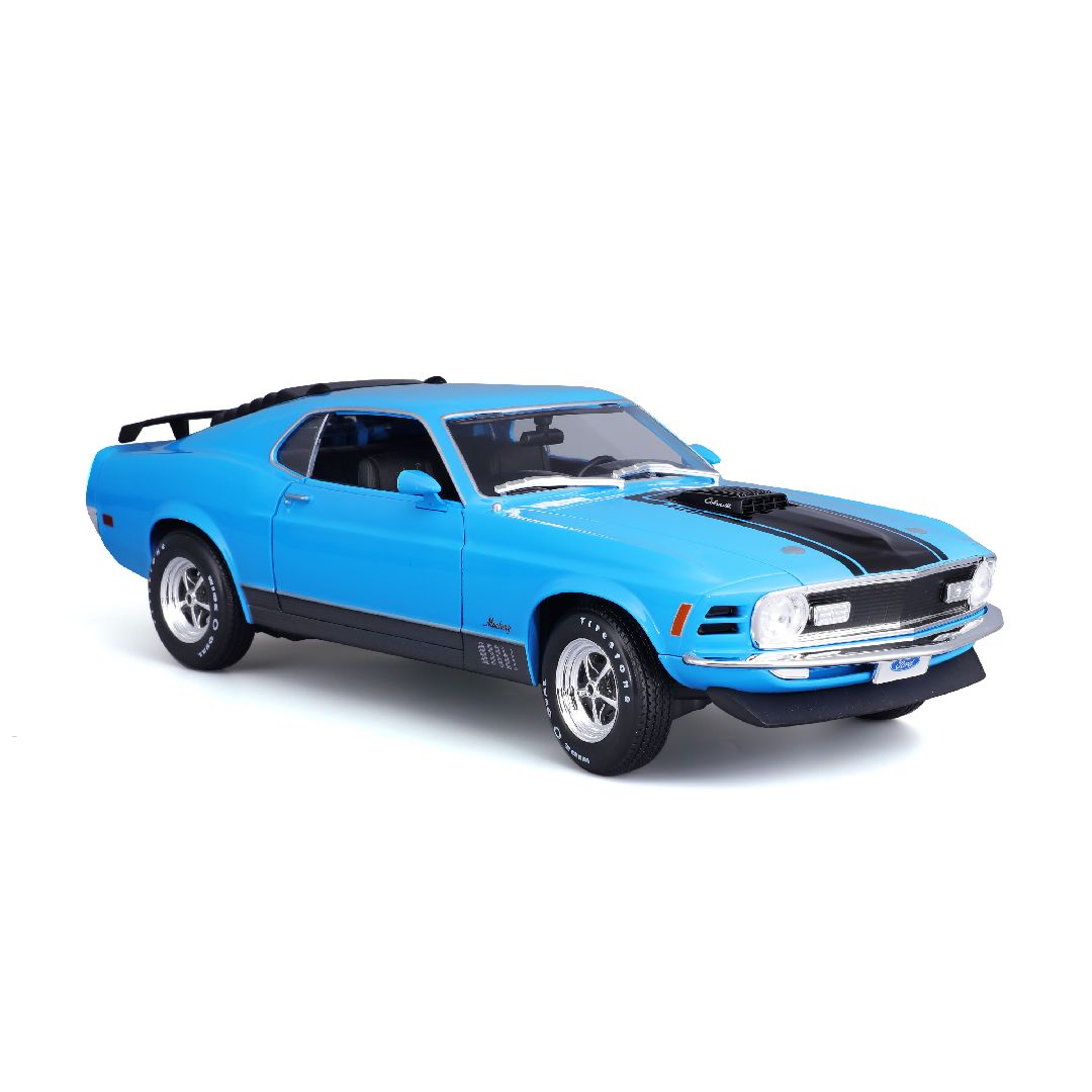 Maisto 1/18 SE 1970 Ford Mustang Mach 1 - Blue