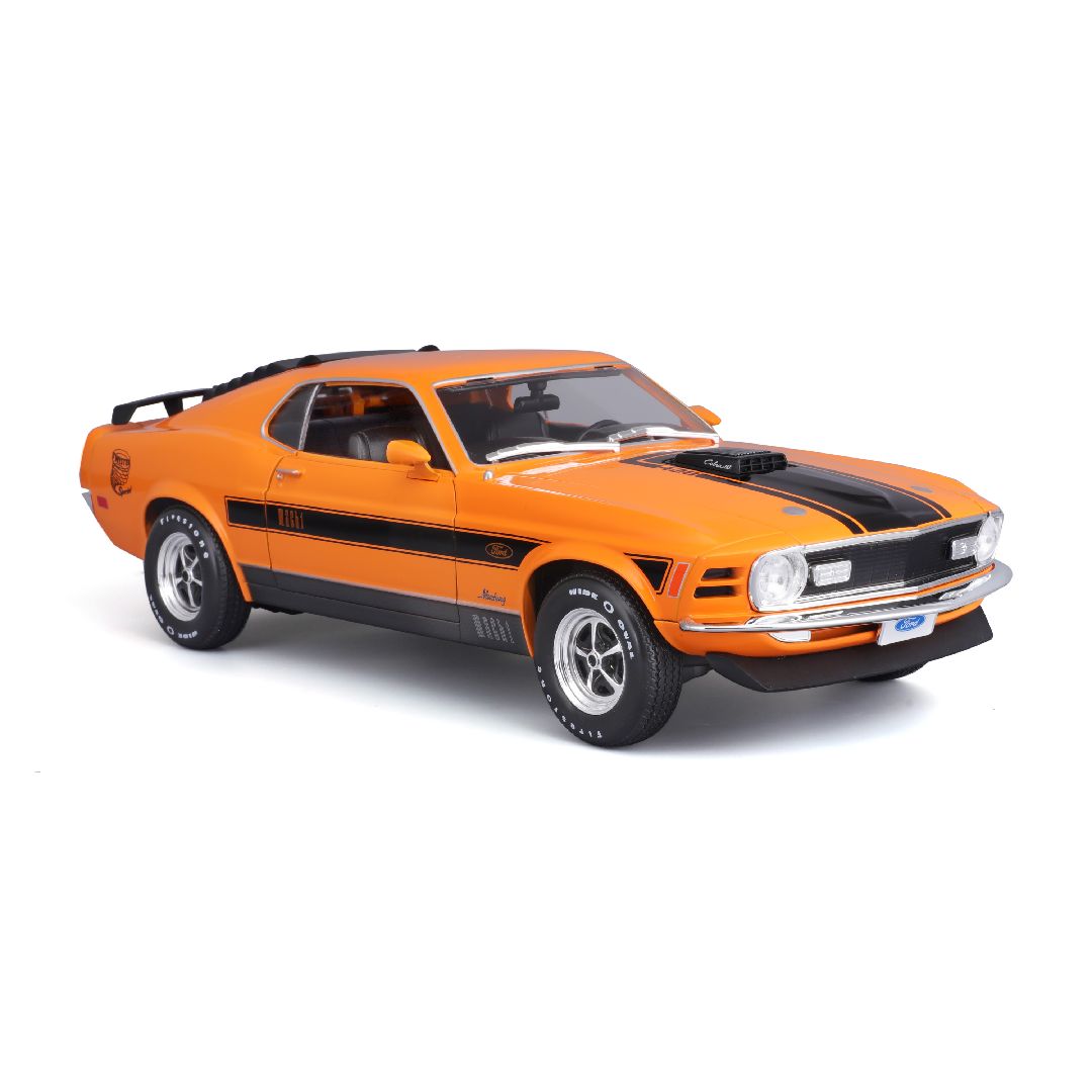 Maisto 1/18 SE 1970 Ford Mustang Mach 1 (Orange)