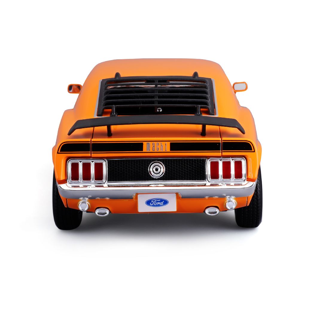 Maisto 1/18 SE 1970 Ford Mustang Mach 1 (Orange)