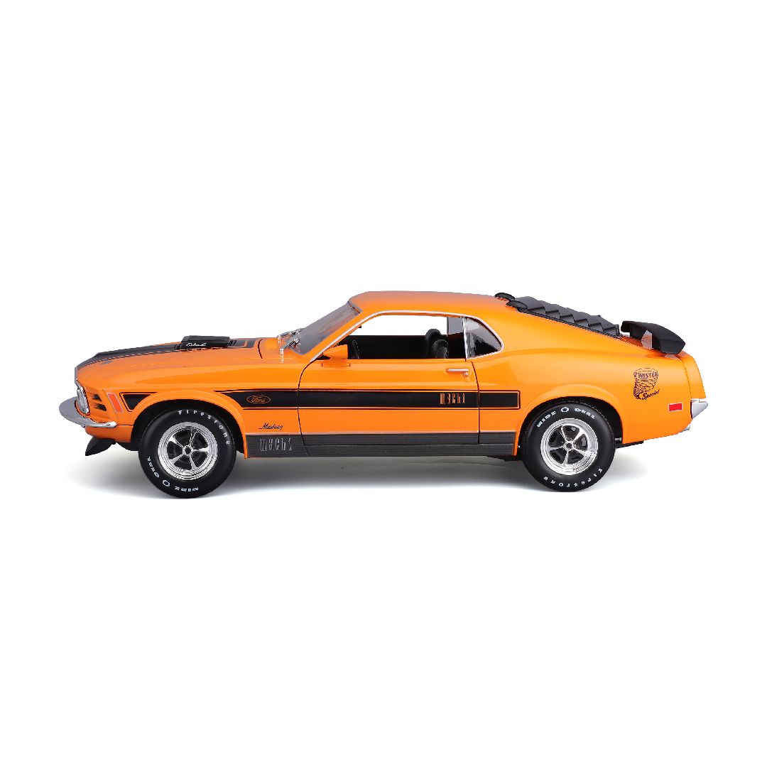 Maisto 1/18 SE 1970 Ford Mustang Mach 1 (Orange)