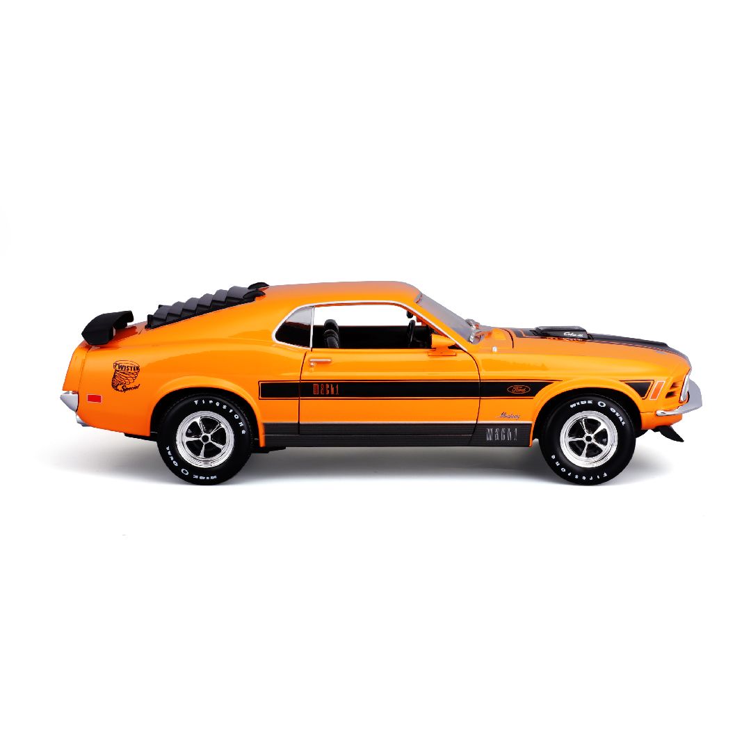 Maisto 1/18 SE 1970 Ford Mustang Mach 1 (Orange)