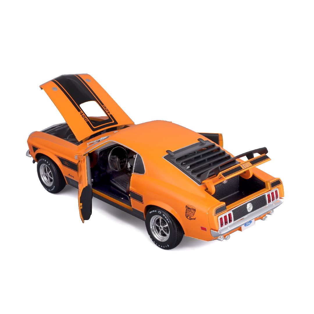 Maisto 1/18 SE 1970 Ford Mustang Mach 1 (Orange)