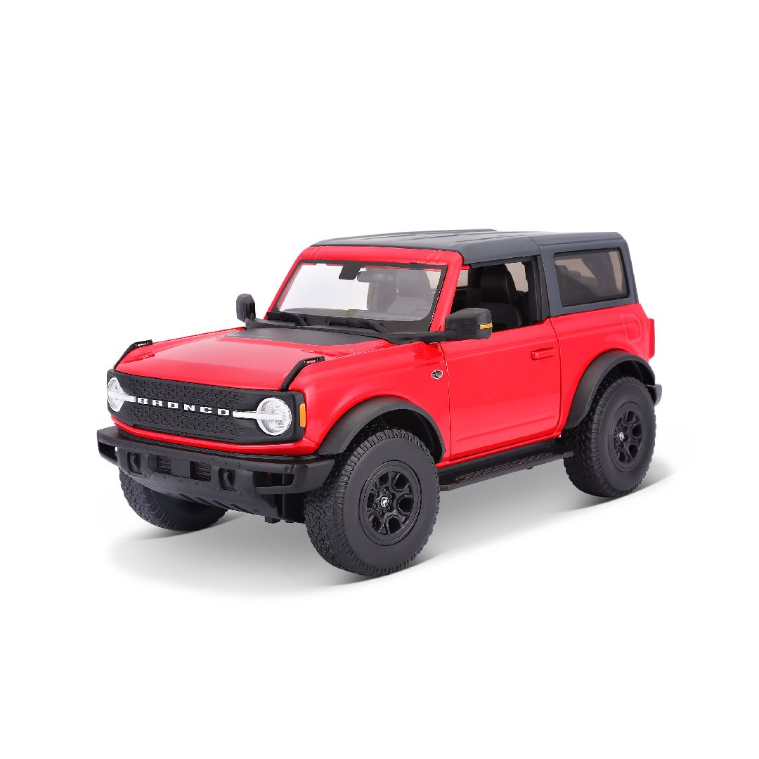 Maisto 1/18 Special Edition 2021 Ford Bronco Wildtrak 2 door (Red)