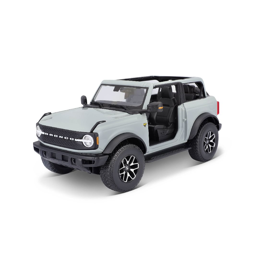 Maisto 1/18 SE 2021 Bronco Badlands (w/o doors) - Cactus Gray