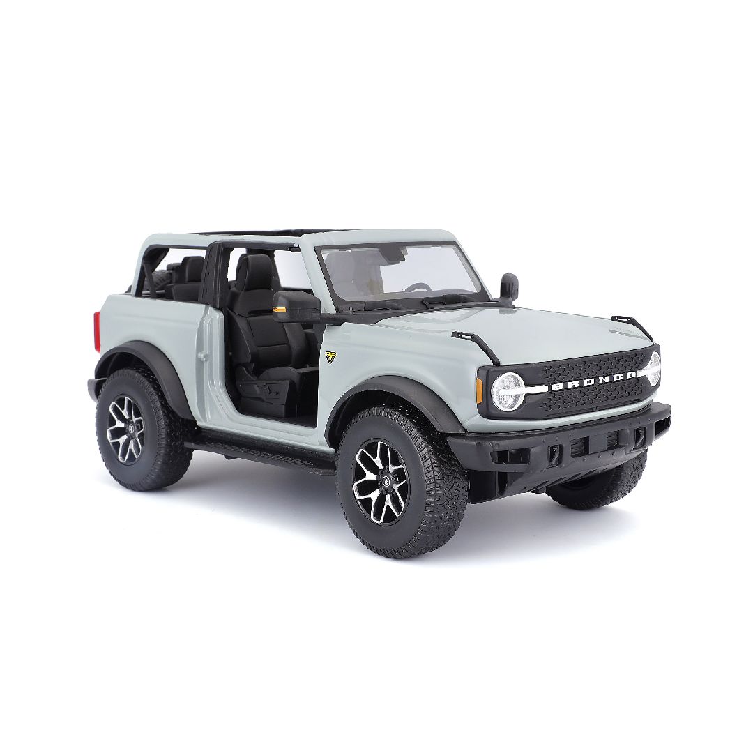 Maisto 1/18 SE 2021 Bronco Badlands (w/o doors) - Cactus Gray