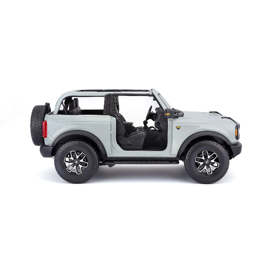 Maisto 1/18 SE 2021 Bronco Badlands (w/o doors) - Cactus Gray