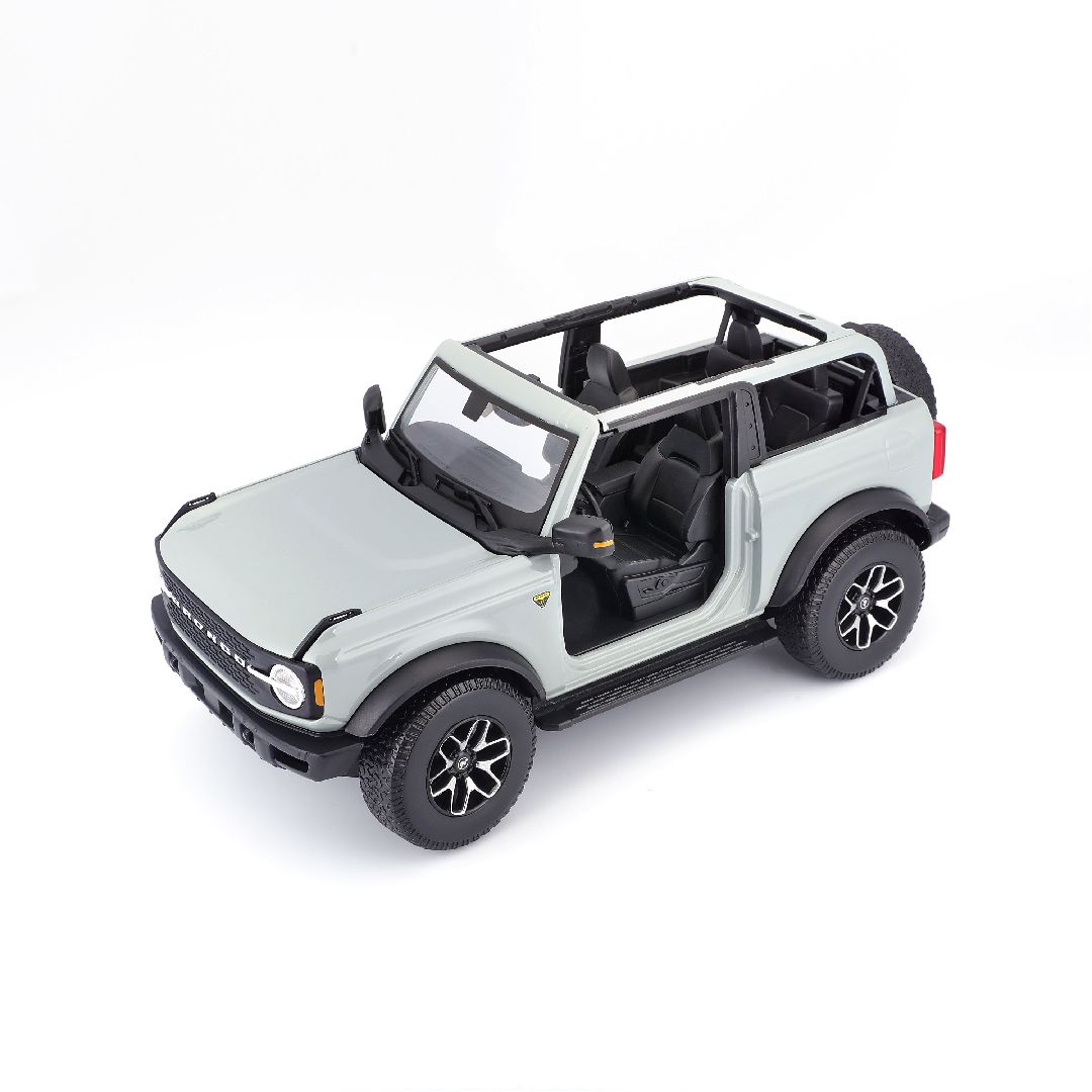 Maisto 1/18 SE 2021 Bronco Badlands (w/o doors) - Cactus Gray