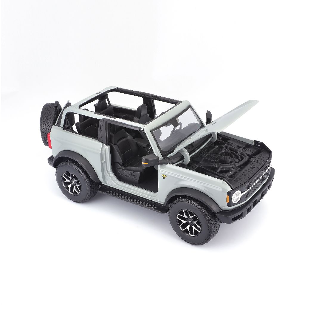 Maisto 1/18 SE 2021 Bronco Badlands (w/o doors) - Cactus Gray