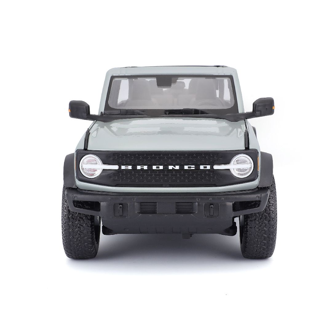 Maisto 1/18 SE 2021 Bronco Badlands (w/o doors) - Cactus Gray