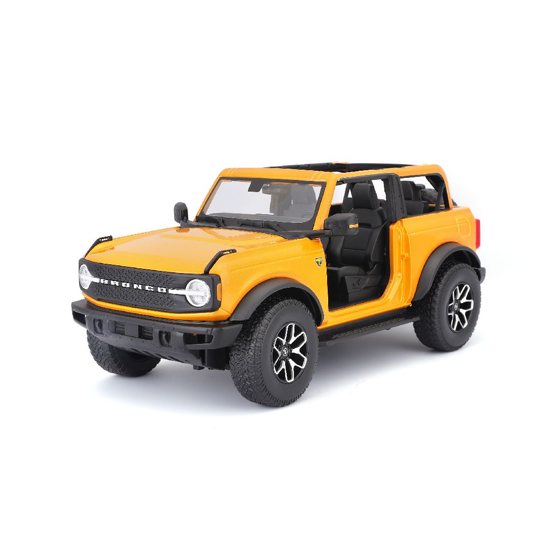 Maisto 1/18 SE 2021 Ford Bronco Badlands (w/o drs) (Orange)