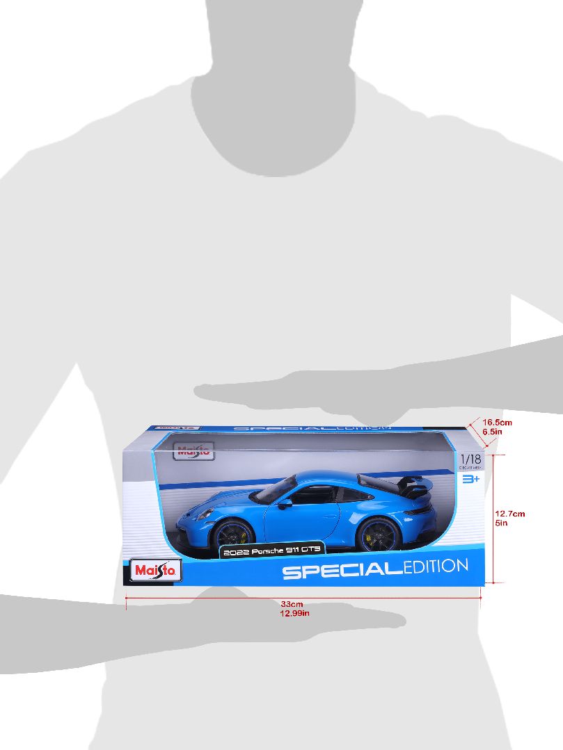 Maisto 1/18 SE 2022 Porsche 911 GT3 - Blue
