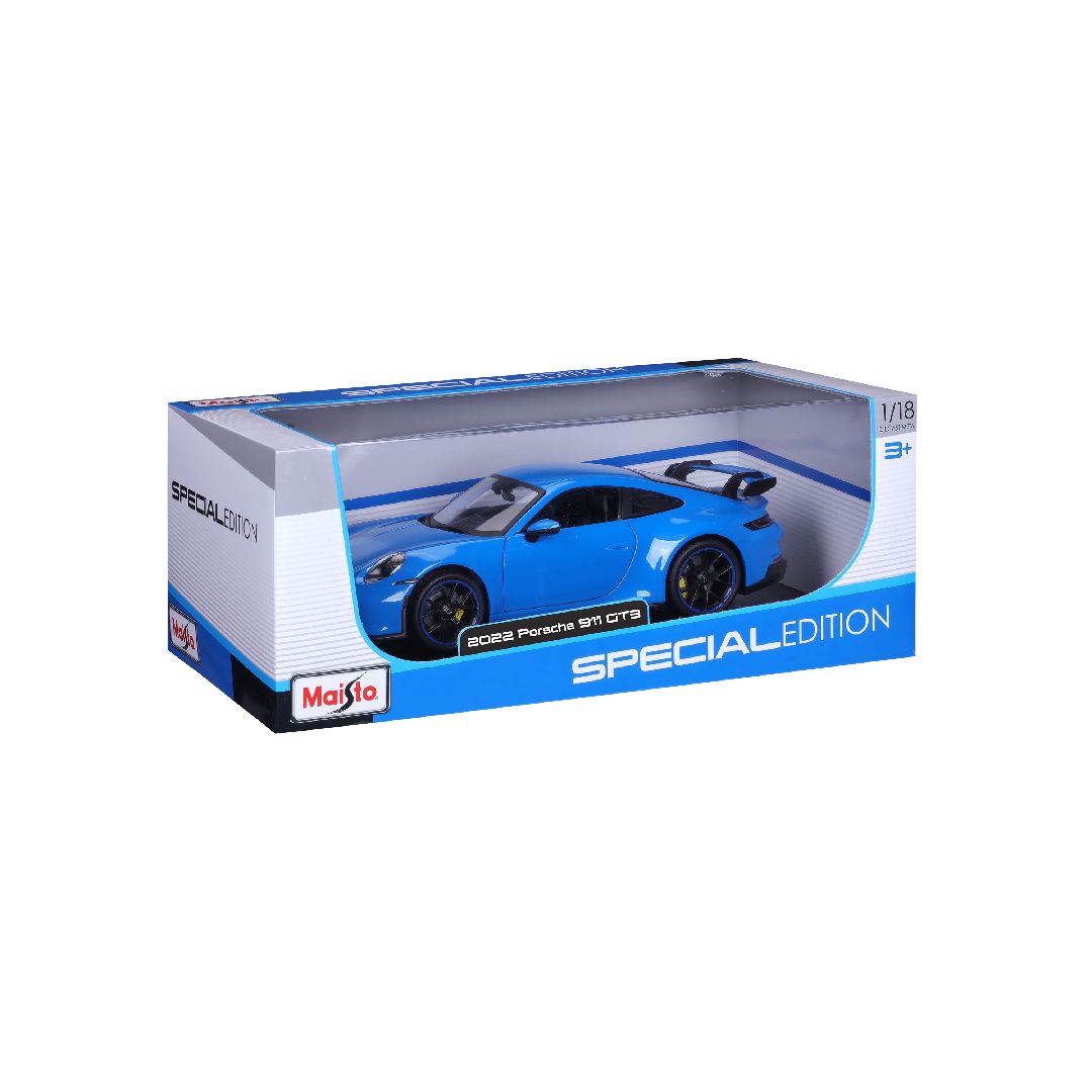 Maisto 1/18 SE 2022 Porsche 911 GT3 - Blue