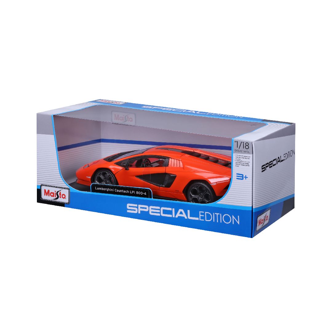 Maisto 1/18 SE 2022 Lamborghini Countach LPI 800-4 - Orange