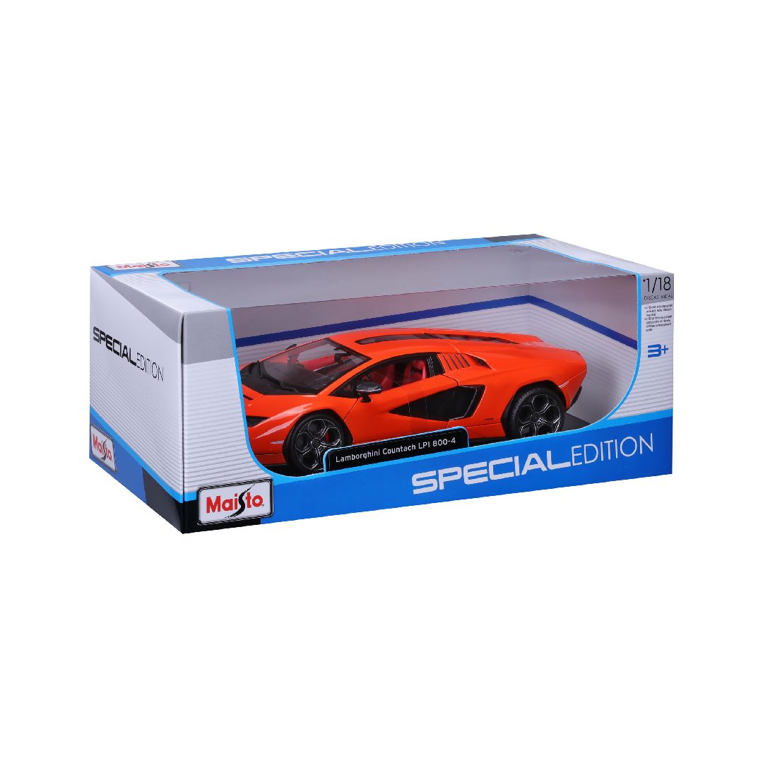Maisto 1/18 SE 2022 Lamborghini Countach LPI 800-4 - Orange