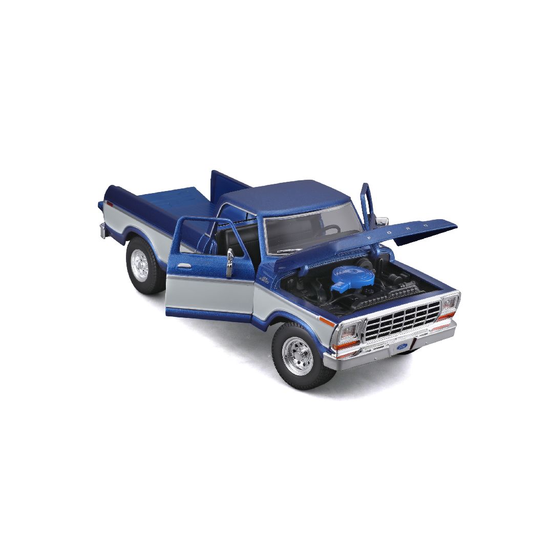 Maisto 1/18 SE 1979 Ford F1 Pick-up Truck - Blue/White