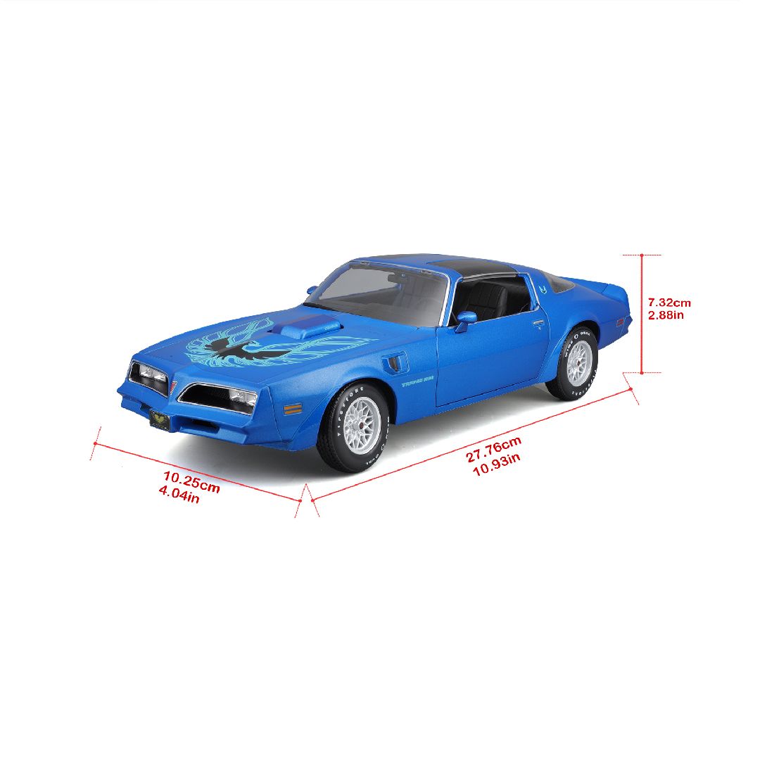 Maisto 1/18 SE 1978 Pontiac Firebird Trans Am - Blue