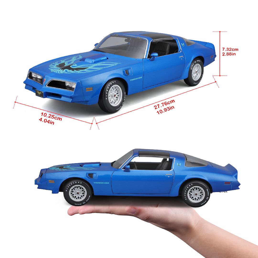 Maisto 1/18 SE 1978 Pontiac Firebird Trans Am - Blue