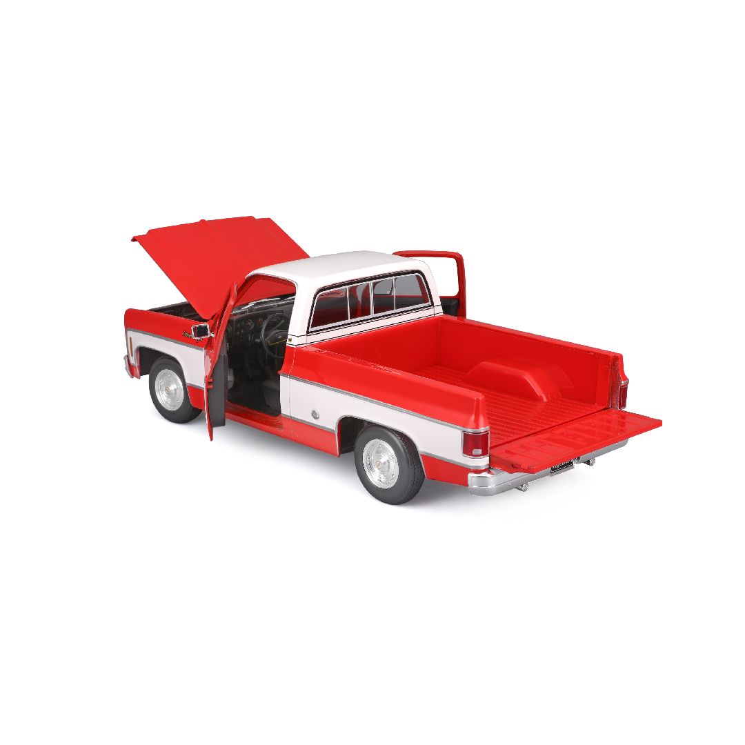 Maisto 1/18 SE 1974 Chevrolet C10 Cheyenne Super - Red/White