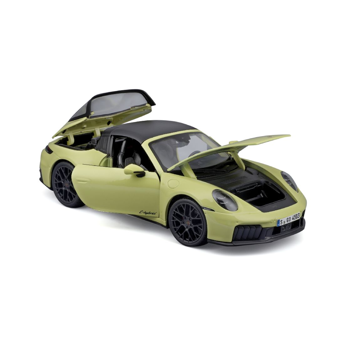 Maisto 1/18 SE 2025 Porsche 911 Targa 4 GTS - Yellow
