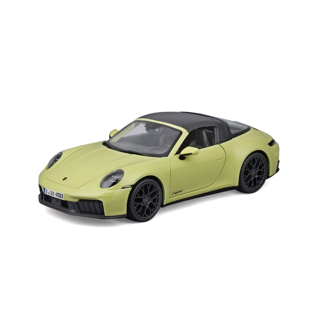 Maisto 1/18 SE 2025 Porsche 911 Targa 4 GTS - Yellow