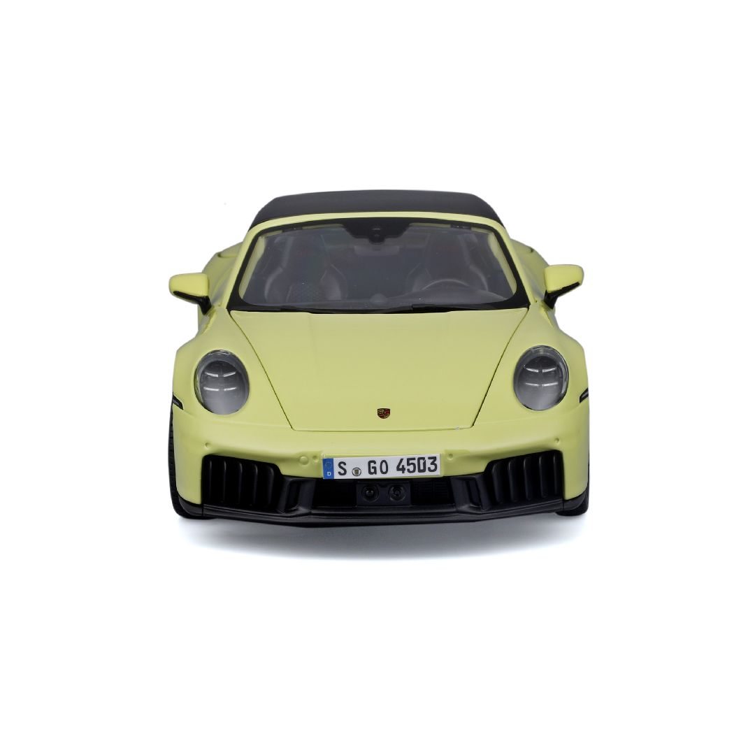 Maisto 1/18 SE 2025 Porsche 911 Targa 4 GTS - Yellow
