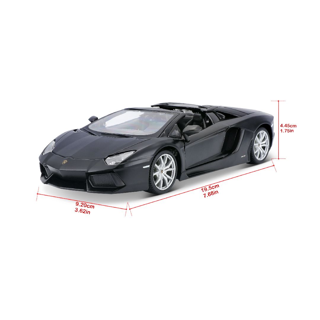 Maisto 1/24 SE Lamborghini Aventador LP 700-4 Roadster (Black)