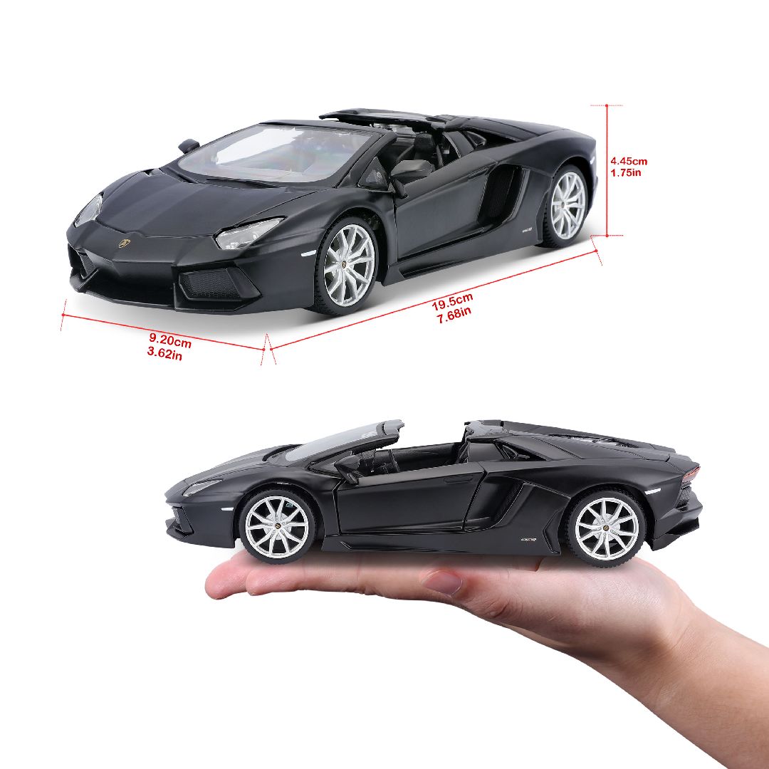 Maisto 1/24 SE Lamborghini Aventador LP 700-4 Roadster (Black)