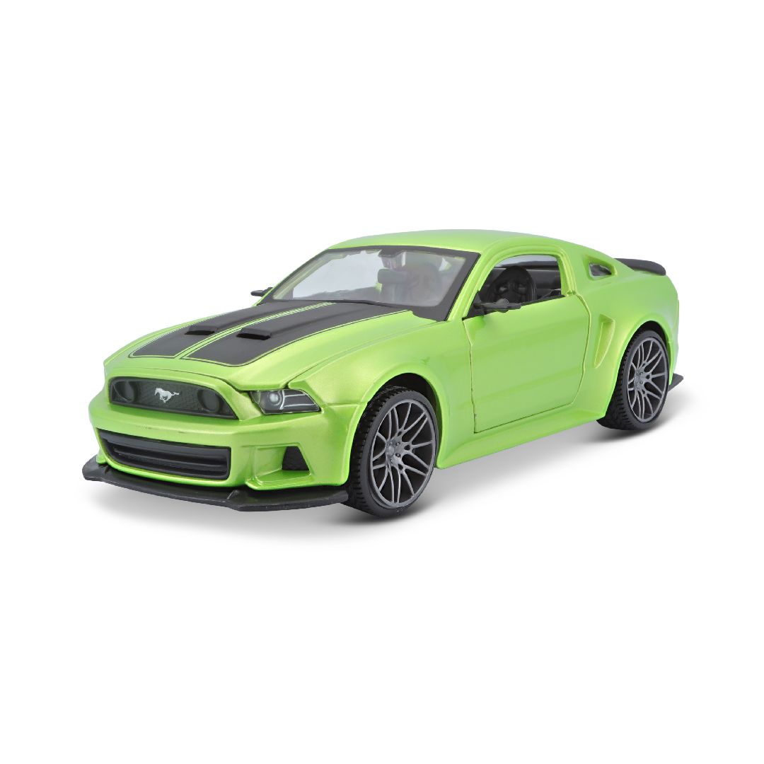 Maisto 1/24 SE 2014 Mustang Street Racer - Metallic Light Green