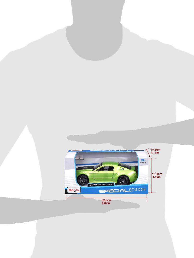 Maisto 1/24 SE 2014 Mustang Street Racer - Metallic Light Green
