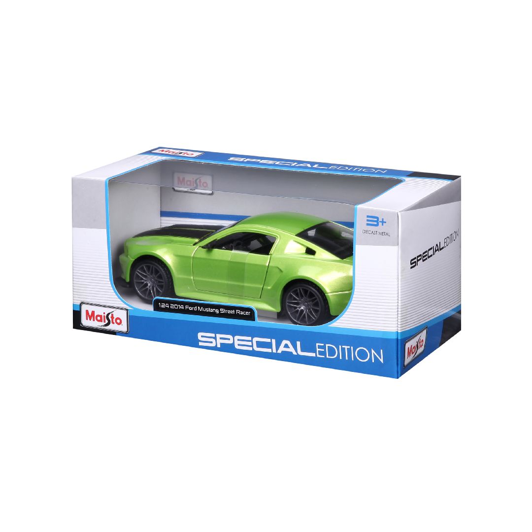 Maisto 1/24 SE 2014 Mustang Street Racer - Metallic Light Green