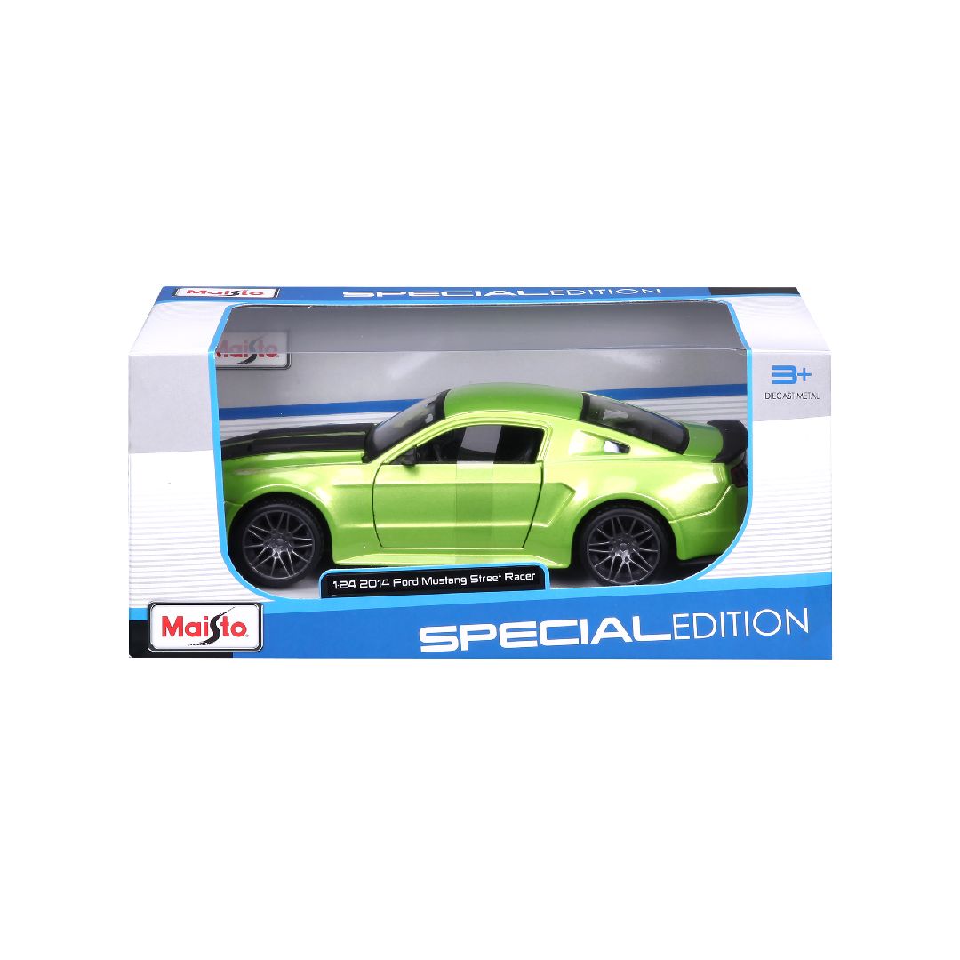 Maisto 1/24 SE 2014 Mustang Street Racer - Metallic Light Green