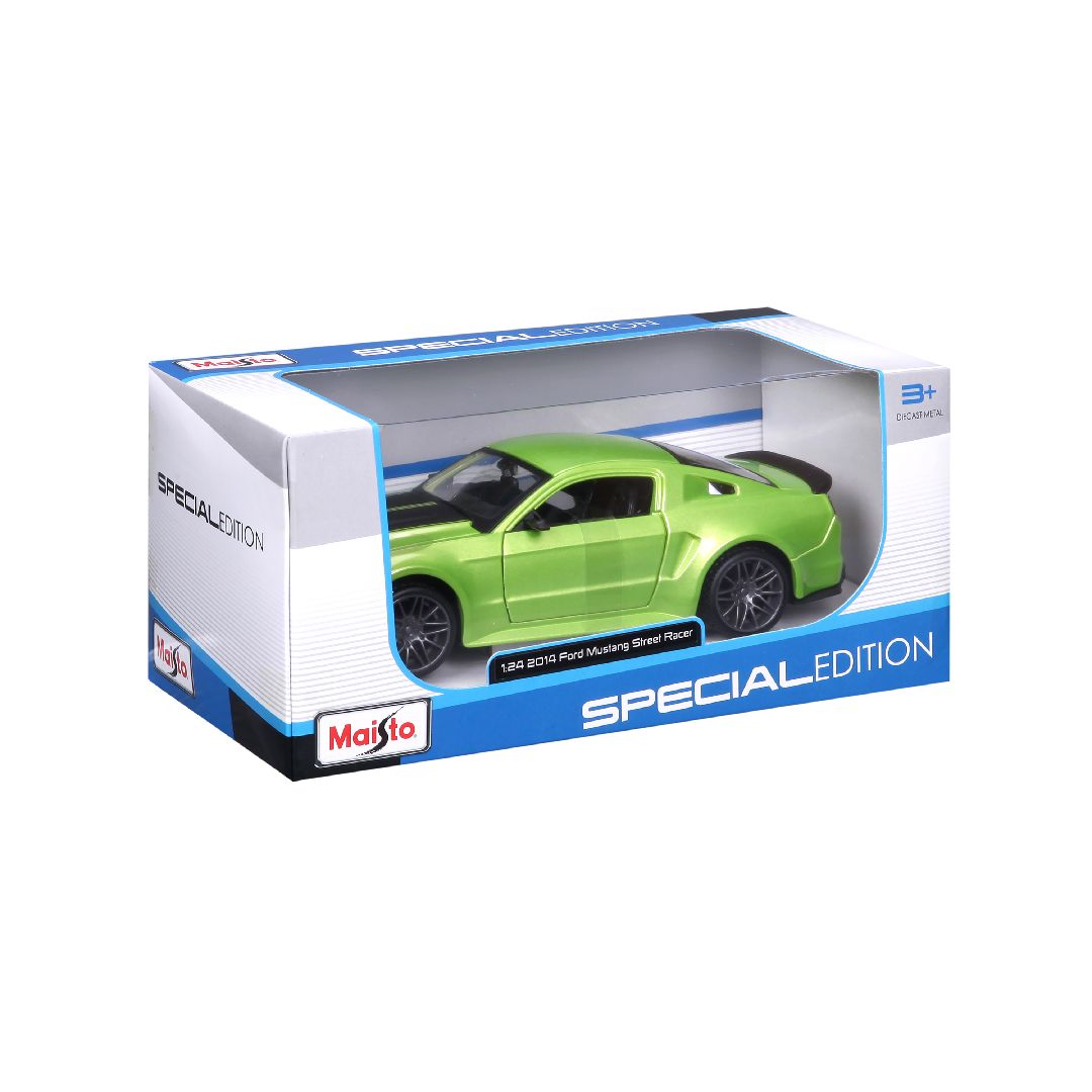Maisto 1/24 SE 2014 Mustang Street Racer - Metallic Light Green