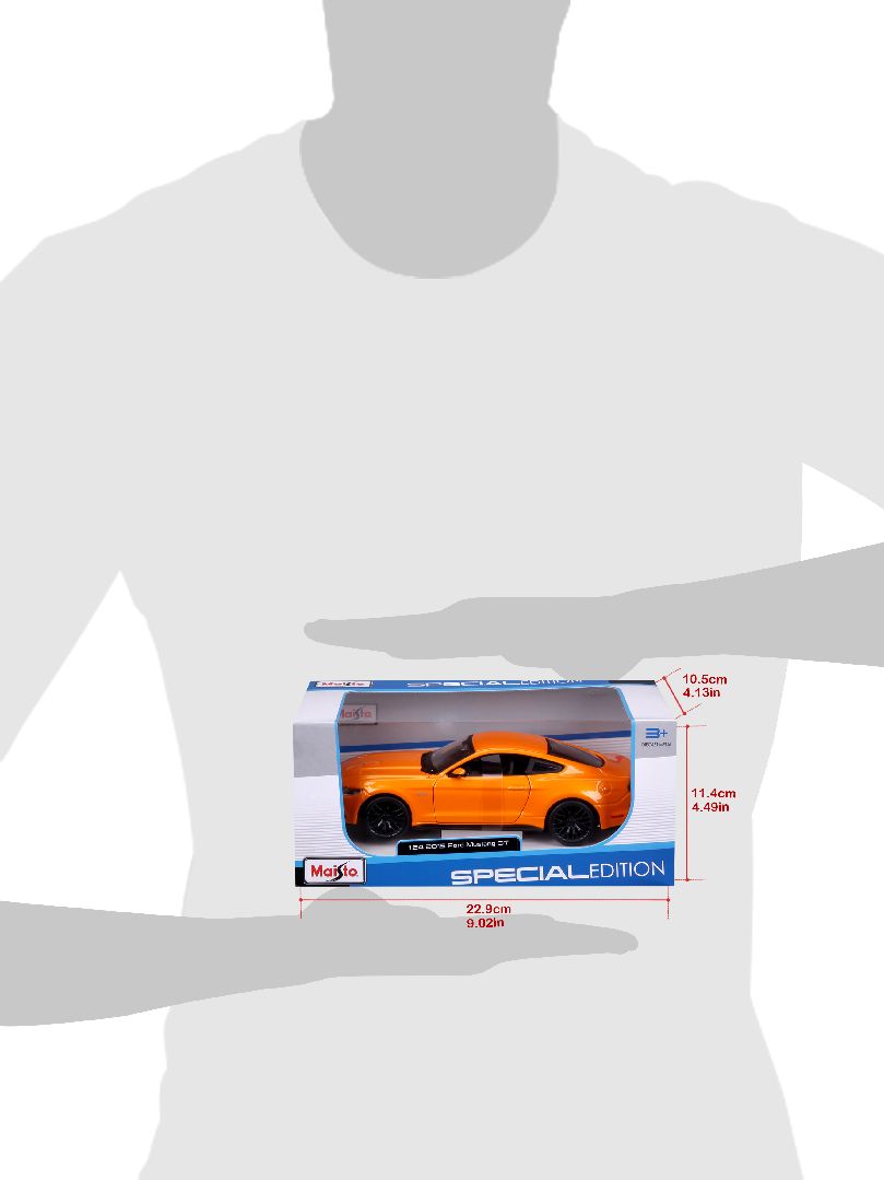 Maisto 1/24 SE 2015 Ford Mustang GT - Orange