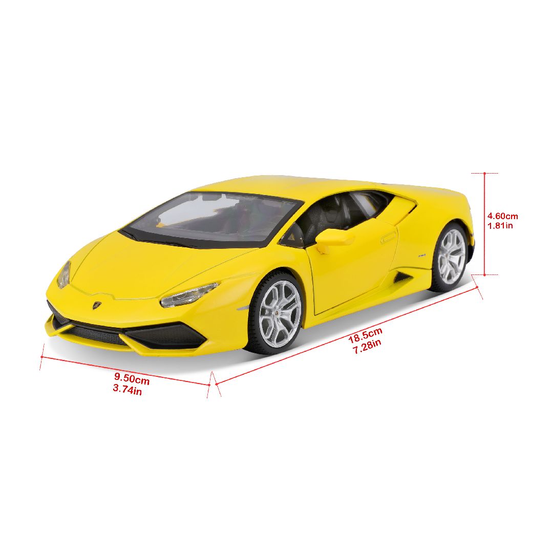 Maisto 1/24 SE Lamborghini Huracán LP 610-4 - Yellow