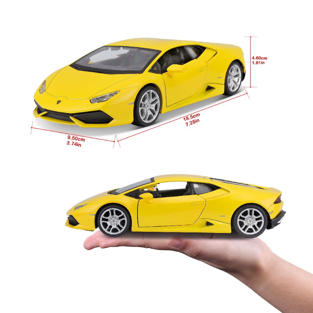 Maisto 1/24 SE Lamborghini Huracán LP 610-4 - Yellow