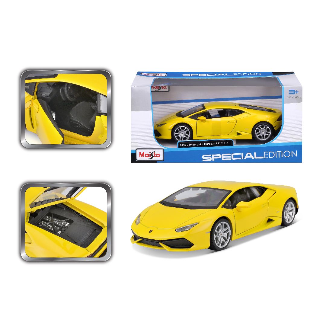 Maisto 1/24 SE Lamborghini Huracán LP 610-4 - Yellow