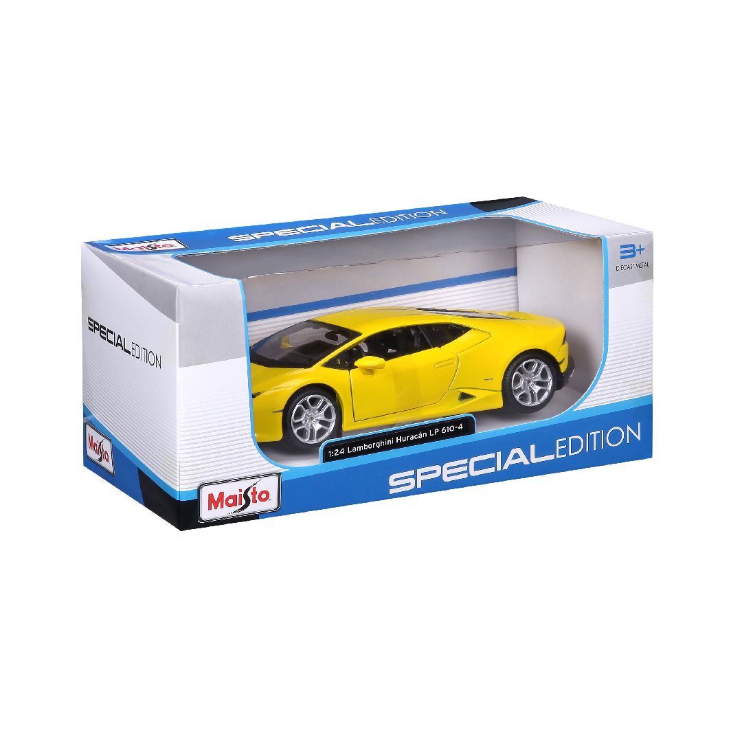 Maisto 1/24 SE Lamborghini Huracán LP 610-4 - Yellow
