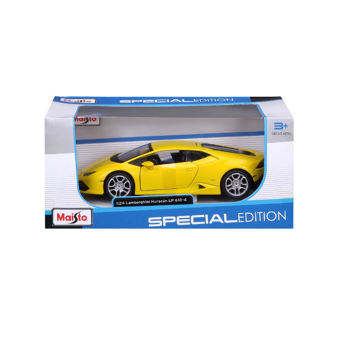 Maisto 1/24 SE Lamborghini Huracán LP 610-4 - Yellow