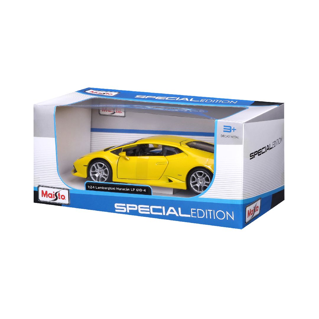 Maisto 1/24 SE Lamborghini Huracán LP 610-4 - Yellow