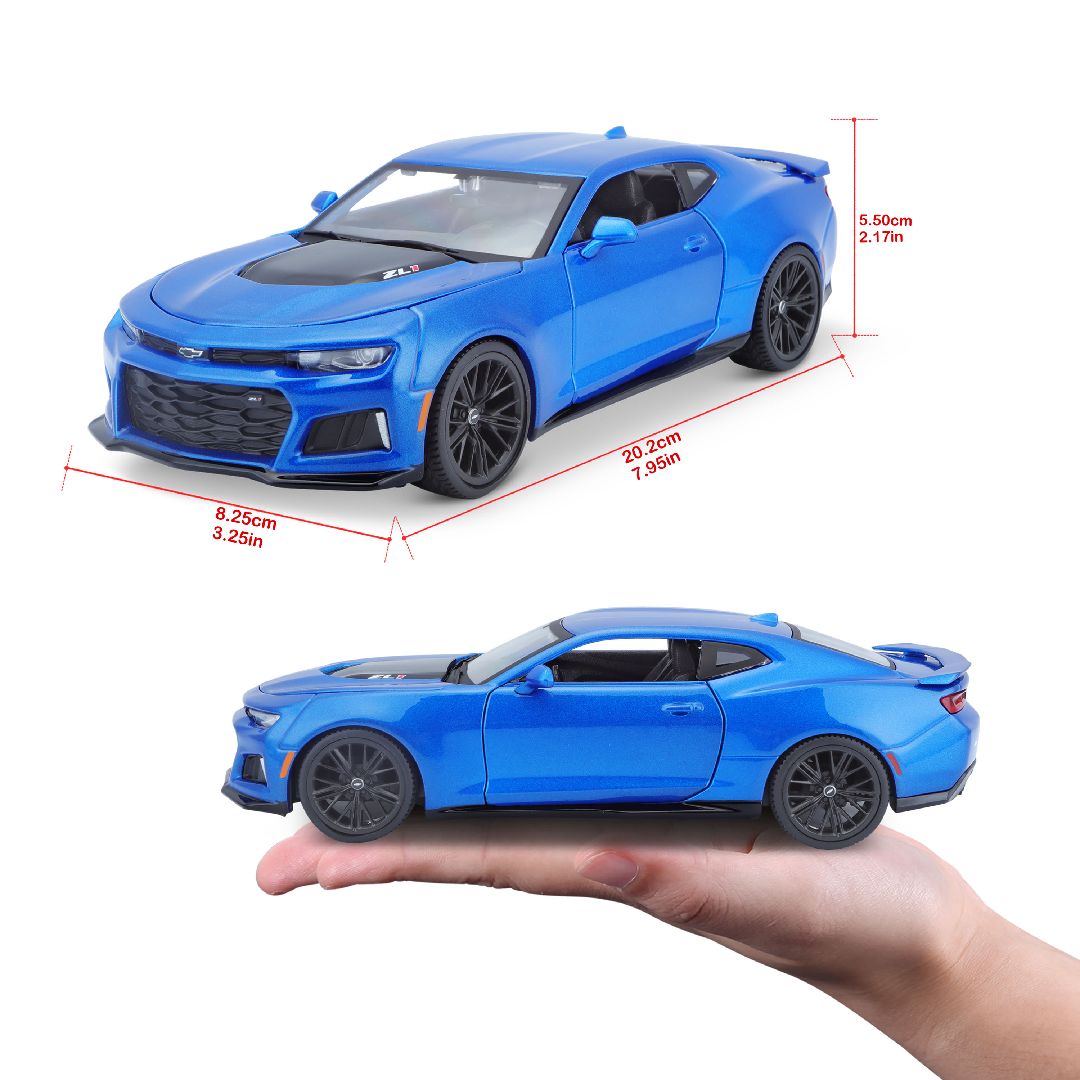 Maisto 1/24 SE 2017 Chevrolet Camaro ZL1 - Metallic Blue
