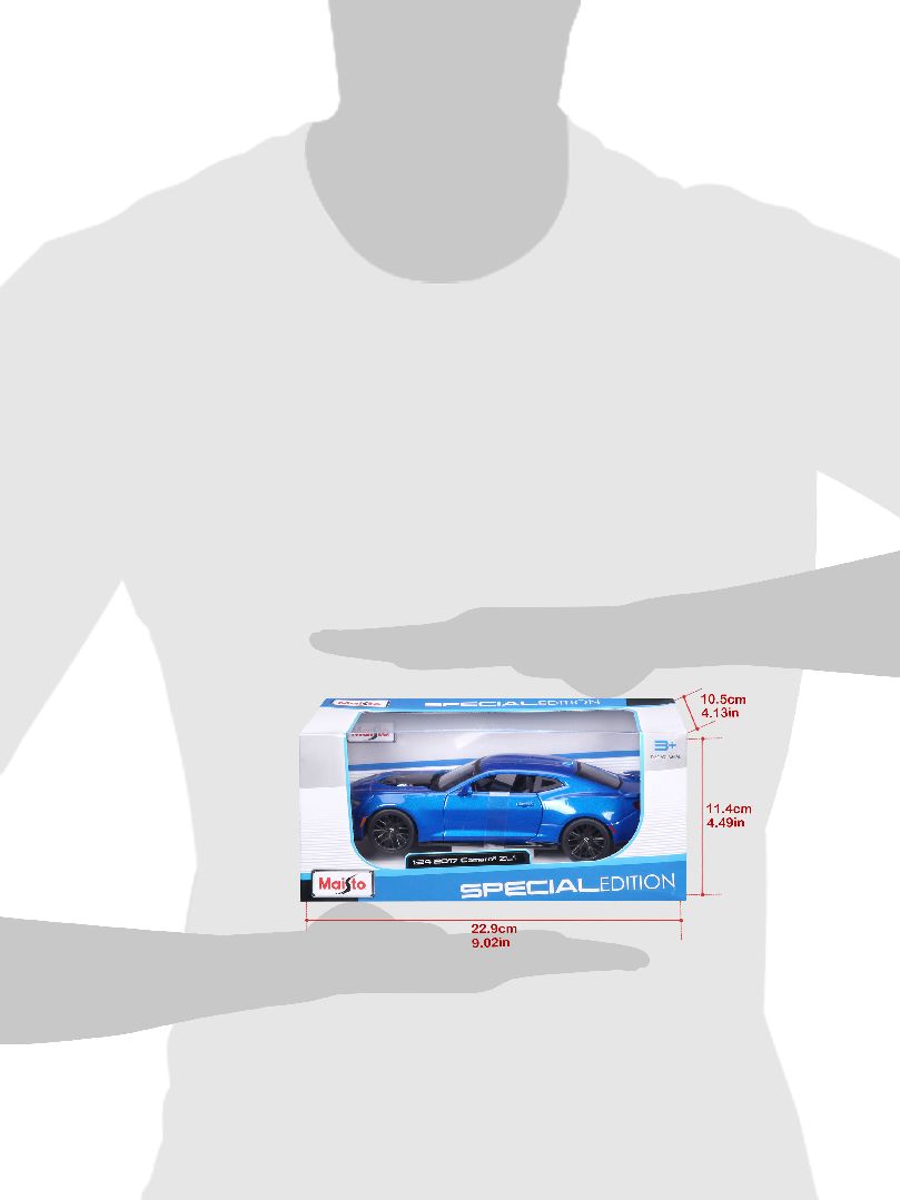 Maisto 1/24 SE 2017 Chevrolet Camaro ZL1 - Metallic Blue